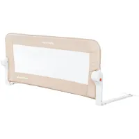 Боковая защита для кроватки KikkaBoo I Am Safe Beige, 102 см foto