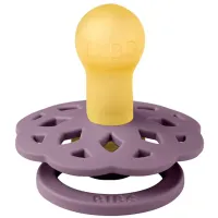 Suzeta rotunda din latex BIBS Boheme Mauve (6-18 luni) foto