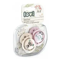 lovi 22/884girl suzeta dinamica din silicon "wild soul" (6-18 m.) 2 buc.