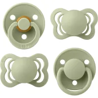 Set 4 suzete BIBS Try-it Collection Sage (0-6 luni) foto