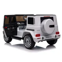 Masina electrica pentru copii KikkaBoo Mercedes Benz G500 White foto
