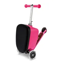 Trotineta Micro Luggage Junior Patch & Play Pink foto