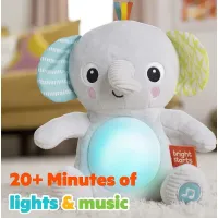 Jucarie interactiva Bright Starts Hug a Bye Baby Elephant foto