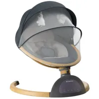 Электрические качели KikkaBoo Ashlee 2025 Dark Grey foto