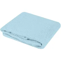Paturica crosetata din bumbac KikkaBoo Dream Big Blue foto