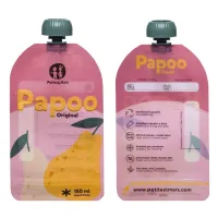 Набор из 6 многоразовых пакетов Petite&Mars Papoo Original foto