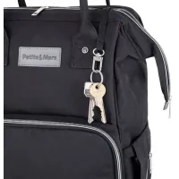 Rucsac pentru mame Petite&Mars Jack Just Black foto