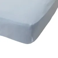 Cearsaf cu elastic Jersey Premaman Albastru inchis, 120x60 cm foto