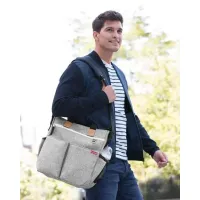 Сумка для родителей Skip Hop Duo Signature Grey Melange foto