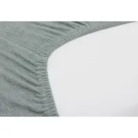 Husa pentru saltea de infasat Jollein Terry Sea Green, 50x70 cm foto
