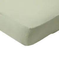 Cearsaf cu elastic Jersey Premaman Verde, 120x60 cm foto