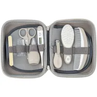 Set ingrijire bebelusi cu 8 piese KikkaBoo Grooming Set Beige foto