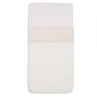 Cearsaf pentru patut Jollein Ruffle Natural, 120x150 cm foto