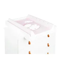 Saltea pentru infasat tare KikkaBoo Hippo Dreams, 70x50 cm foto