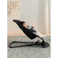 Кресло-шезлонг BabyBjorn Bliss Black, Mesh foto