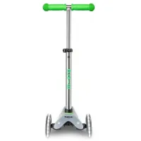 Самокат Micro Mini Deluxe Flux LED Neon Green foto
