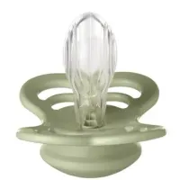 Set 2 suzete simetrice din silicon BIBS Supreme Island Sea/Sage (0-6 luni) foto