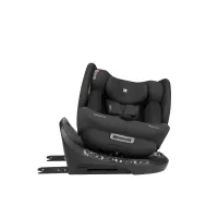 Scaun auto rotativ cu isofix KikkaBoo i-Hike Black, 40-150 cm foto