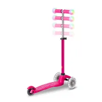 Trotineta Micro Mini2Grow Deluxe Magic LED Pink foto
