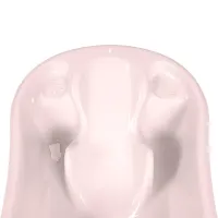 Cadita anatomica cu termometru KikkaBoo Hippo Roz, 94 cm foto