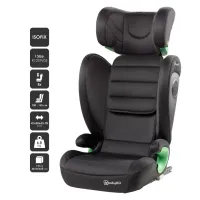 Автокресло i-Size BabyGo SafeChild Black, 100-150 см, сертификат R129 foto