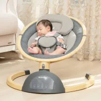 Электрические качели KikkaBoo Ashlee 2025 Dark Grey foto