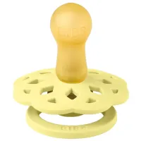 Suzeta rotunda din latex BIBS Boheme Sunshine (6-18 luni) foto