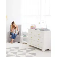 Organizator pentru scutece cu lumina Skip Hop Light Up Pink Heather foto