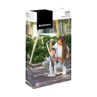 Детские вожжи KikkaBoo Gia Mesh Black foto