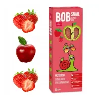 bob snail Натуральные конфеты "Яблоко-Клубника" (30 гр.)