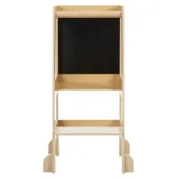 Образовательная башня 2 в 1 с доской Premaman Premissori Learning Tower Натур foto
