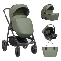 Коляска 3 в 1 KikkaBoo Modena Army Green foto