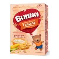Винни terci fără lapte 7 cereale cu prebiotice (6 m+) 200 gr.