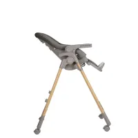 Scaun de masa KikkaBoo Olive Dark Grey foto