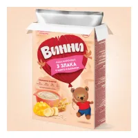 Винни Каша молочная 3 злака с манго и бананом (6 м+)200 гр.