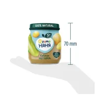 ФрутоНяня Пюре кабачок-картофель 110г. (5 м+)