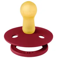 Пустышка круглая латексная BIBS Ruby (6-18 мес.) foto