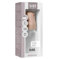 Biberon din plastic anticolici BIBS Blush cu tetina din silicon 0+ luni, 150 ml foto