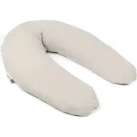 Большая подушка для беременных 3 в 1 Doomoo Comfy Big Tetra Almond, органический хлопок foto