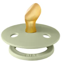 Set 3 suzete BIBS Colour Sage Latex, tetina rotunda, simetrica & anatomica (0-6 luni) foto