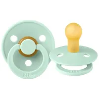 Пустышка круглая латексная BIBS Nordic Mint (0-6 мес.) foto