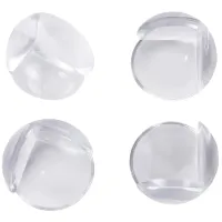 Protectii pentru colturi FEEDO transparent, 4 buc. foto