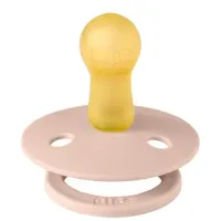 Suzeta rotunda din latex BIBS Studio Colour Jasmine Field - Blush (0-6 luni) foto