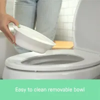 Olita cu sunete Ingenuity My Size Potty Pro Alba foto
