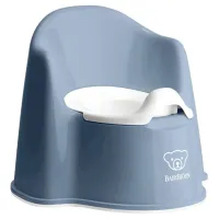 Горшок-кресло BabyBjorn Potty Chair Deep blue/White foto