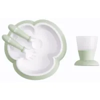 Set pentru hranire BabyBjorn Powder Green foto