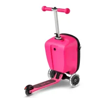 Trotineta Micro Luggage Junior Patch & Play Pink foto