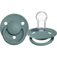 Пустышка силиконовая BIBS De Lux Island Sea круглая (0-36 мес.) foto
