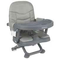 Scaun de masa tip booster KikkaBoo Pappo Grey foto