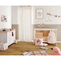 Prosop de baie cu gluga si manusa Premaman Magic Bird foto